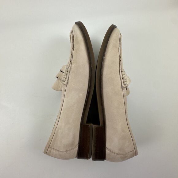 Vionic Waverly Loafer Light Pink Nubuck Leather Comfort Slip On Moc Toe Size 7.5 - Picture 13 of 14